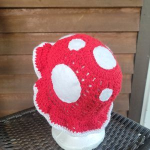 Crochet Mushroom Bucket Hat